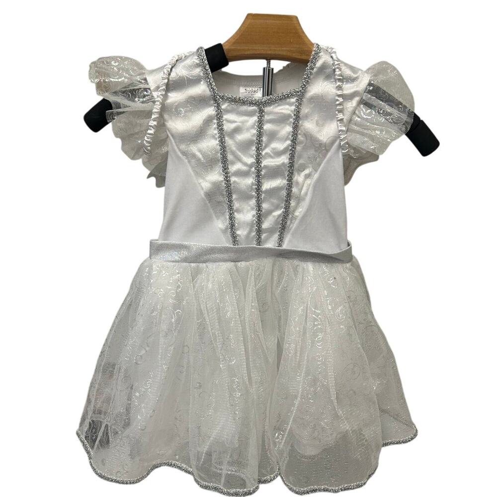 Spirit Halloween  Angel/Fairy Costume dress fluffy tulle skirt 3-4T
